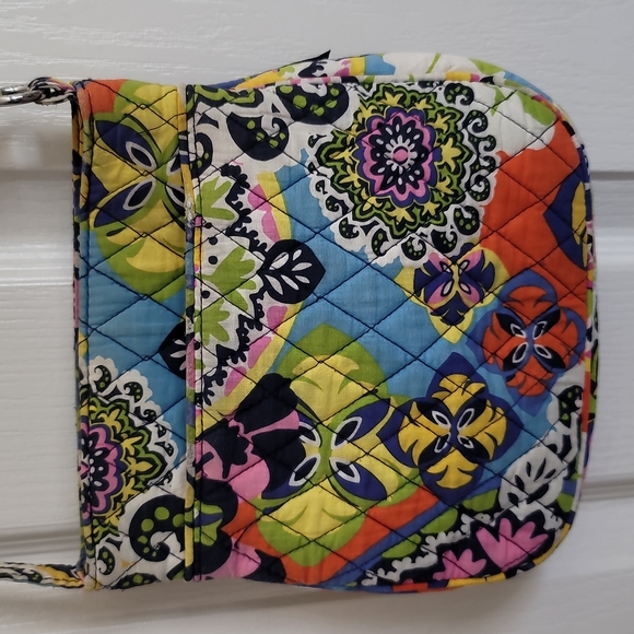Vera Bradley Rio Multicolored Patterned Crossbody Purse - Picture 10 of 11